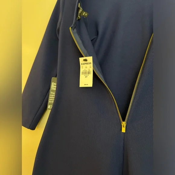 Express Women’s Bodycon Pencil Elegant Dress. Midi Dress. Never worn! With tags! - Picture 4 of 6